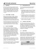 Preview for 19 page of Four winns SL series Owner'S Manual