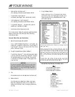 Preview for 108 page of Four winns SL series Owner'S Manual