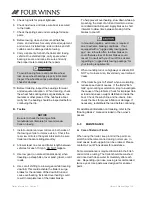 Preview for 141 page of Four winns SL series Owner'S Manual