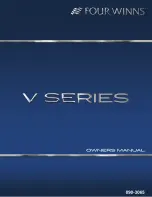 Four winns V Series Owner'S Manual preview