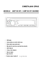 Preview for 1 page of FOUR 4-MP100 BTi Manual