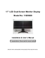 Preview for 1 page of FourStar 11009609 Installation & User Manual