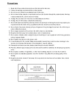 Preview for 3 page of FourStar 11009609 Installation & User Manual