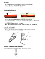 Предварительный просмотр 2 страницы FourStar 11011210 User Manual