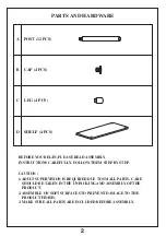 Preview for 2 page of FourStarGroup 11202557C Manual