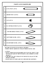 Предварительный просмотр 2 страницы FourStarGroup 11211851 Assembly Instructions Manual