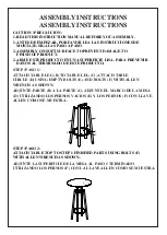 Предварительный просмотр 3 страницы FourStarGroup 11223621 Assembly Instructions