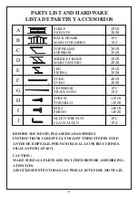 Предварительный просмотр 2 страницы FourStarGroup 11223722 Assembly Instructions