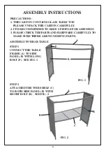 Предварительный просмотр 3 страницы FourStarGroup 12504050 Assembly Instructions Manual