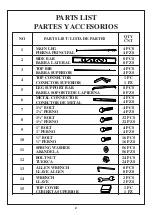 Предварительный просмотр 2 страницы FourStarGroup 12504683N Manual