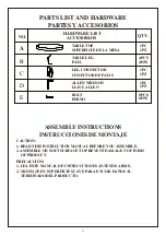 Предварительный просмотр 2 страницы FourStarGroup 12504909 Manual