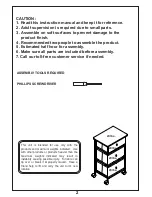 Preview for 2 page of FourStarGroup MS 39-084-006-61 Assembly Instructions Manual