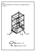 Preview for 7 page of FourStarGroup MS 39-084-006-62 Assembly Instructions Manual