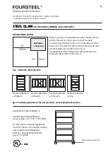 Preview for 4 page of FOURSTEEL STEEL GLAM Manual