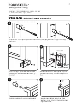 Предварительный просмотр 7 страницы FOURSTEEL STEEL GLAM Manual