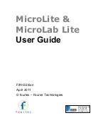 Предварительный просмотр 1 страницы Fourtec MicroLab Lite User Manual