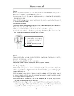 Preview for 8 page of Fowke Electronic X50W User Manual