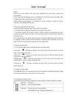 Preview for 9 page of Fowke Electronic X50W User Manual