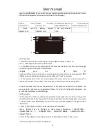 Preview for 20 page of Fowke Electronic X50W User Manual