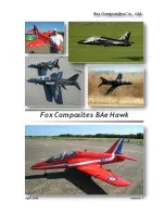 Предварительный просмотр 1 страницы Fox Composites BAe Hawk Manual