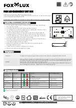 Fox-Lux FXBX Quick Start Manual preview