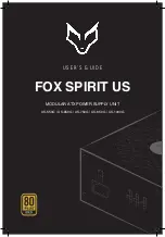 Preview for 9 page of Fox Spirit US GOLD Series Manual