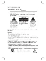 Предварительный просмотр 3 страницы Fox 32DLE198 Manual