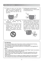 Предварительный просмотр 6 страницы Fox 32DLE30 Manual