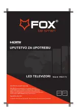 Fox 39DLE172 User Manual предпросмотр