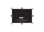 Предварительный просмотр 17 страницы Fox Carp Plus X Manual