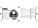 Preview for 2 page of Fox Continental X Manual