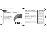 Preview for 5 page of Fox Evolution Classic X Manual