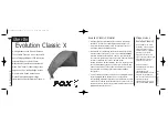 Preview for 11 page of Fox Evolution Classic X Manual