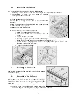 Preview for 40 page of Fox F28-191 Assembling And Operating Manual