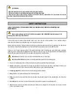 Preview for 3 page of Fox F36-522C Assembly And Operating Instructions Manual