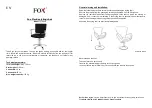 Preview for 3 page of Fox Florida 7510040 Quick Start Manual