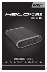 Fox HALO POWER 48K MAH Instructions Manual предпросмотр