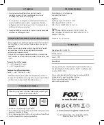 Preview for 10 page of Fox Halo Power CEI211 Manual