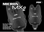 Предварительный просмотр 1 страницы Fox Micron MX2 Operating Instructions Manual