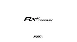 Предварительный просмотр 1 страницы Fox RX+ Manual