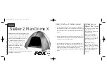 Предварительный просмотр 5 страницы Fox Stalker 2 Man Dome X Manual