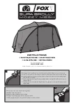 Fox Supa Brolly Mozzi Mesh Instructions preview