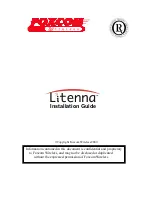 Foxcom Litenna Installation Manual preview