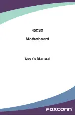 Foxconn 45CSX User Manual предпросмотр