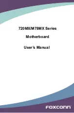 Foxconn 720MX Series User Manual preview