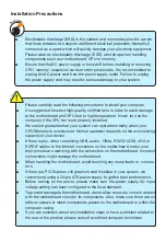 Предварительный просмотр 5 страницы Foxconn D41S series User Manual