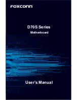 Foxconn D70S Series User Manual preview