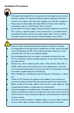 Предварительный просмотр 5 страницы Foxconn Destroyer User Manual