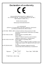 Preview for 3 page of Foxconn G31AX SERIES User Manual