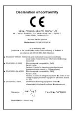 Preview for 3 page of Foxconn G31MV Series User Manual